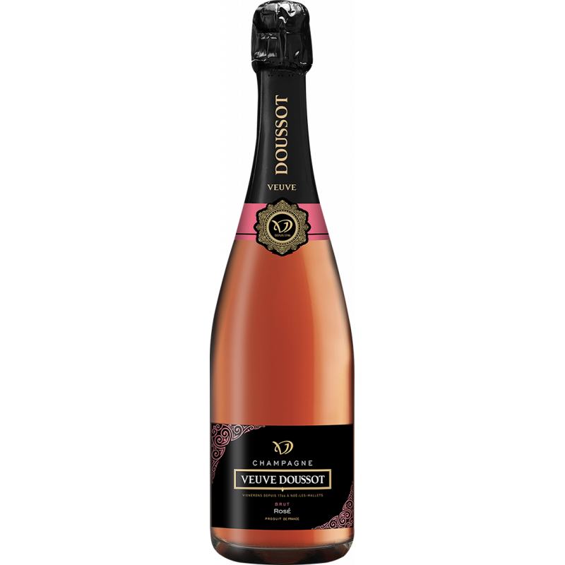Champagne Brut Rose Veuve Doussot
