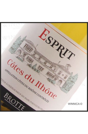Côtes du Rhône "Esprit Barville" blanc 37,5 cl