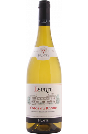 Côtes du Rhône "Esprit Barville" blanc 37,5 cl