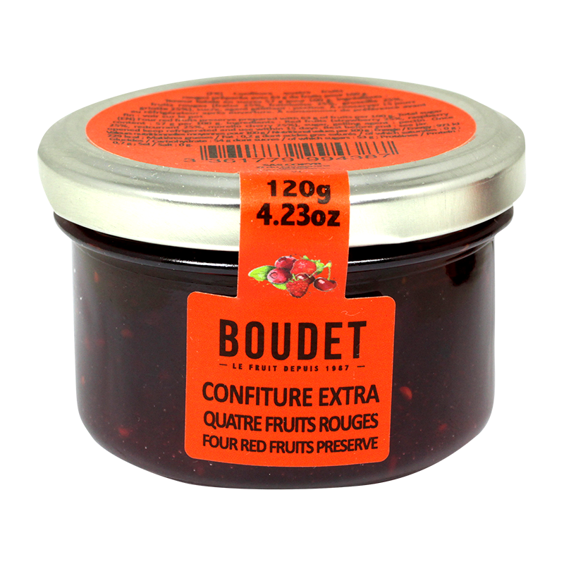 Konfitura 4 owoce Boudet 120 g