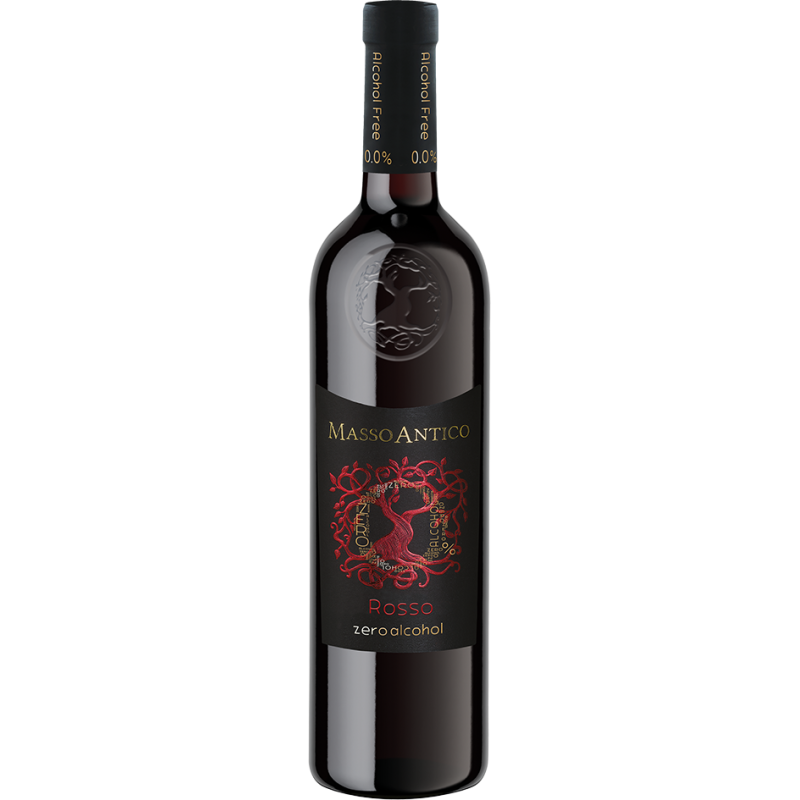 Masso Antico rosso wino bezalkoholowe