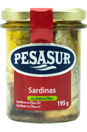 Sardynki w Oliwie z oliwek Pesasur 195g