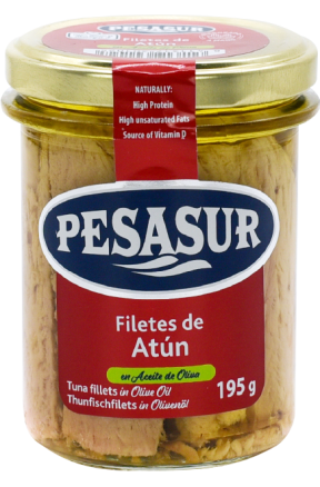 Filety z tuńczyka Pesasur 195g
