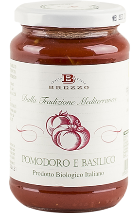 Sos pomidorowy z bazylią BIO 350 g