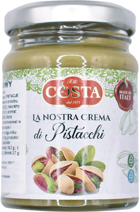 Krem Pistacjowy Costa Dolci 90g – Włoski Smak Sycylii | Winnica.pl