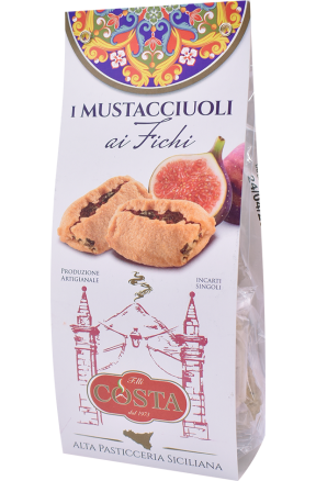 Ciasteczka z nadzieniem figowym Costa Dolci 120g – Włoska tradycja smaku