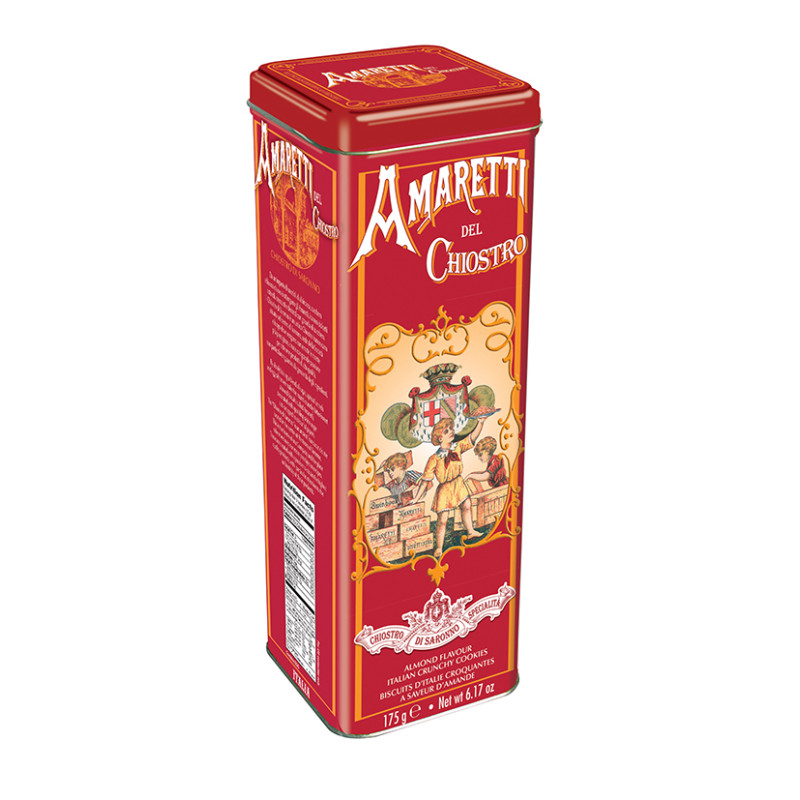 Lazzaroni Klasyczne chrupiące Amaretti w puszce 175g