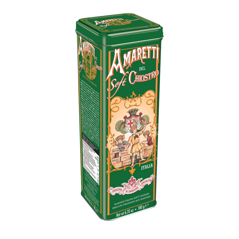 Lazzaroni Miękkie Amaretti w puszce 180g