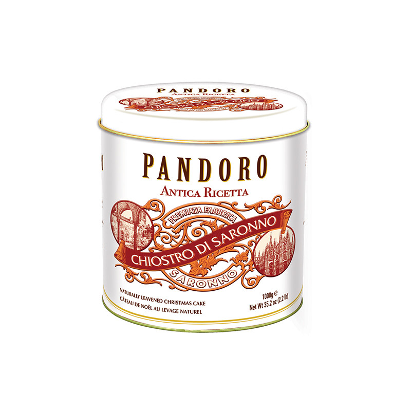 Lazzaroni Pandoro classico w puszce 1kg Lazzaroni Pandoro classico w puszce 1kg
