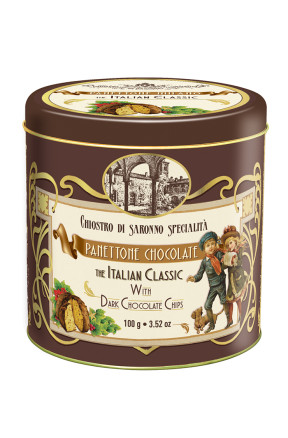 Lazzaroni Panettone z czekoladą w puszce 100g