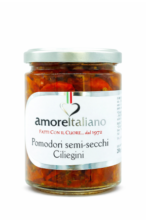 Pomidory półsuszone Ciliegino Amore Italiano 314ml