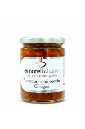 Pomidory półsuszone Ciliegino Amore Italiano 314ml