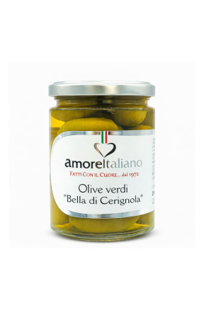 Oliwki zielone Bella Cerignola Amore Italiano 314ml