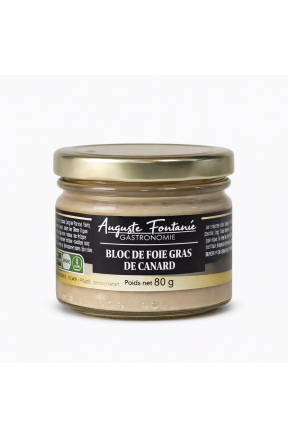 Bloc de Foie Gras de Canard 80g