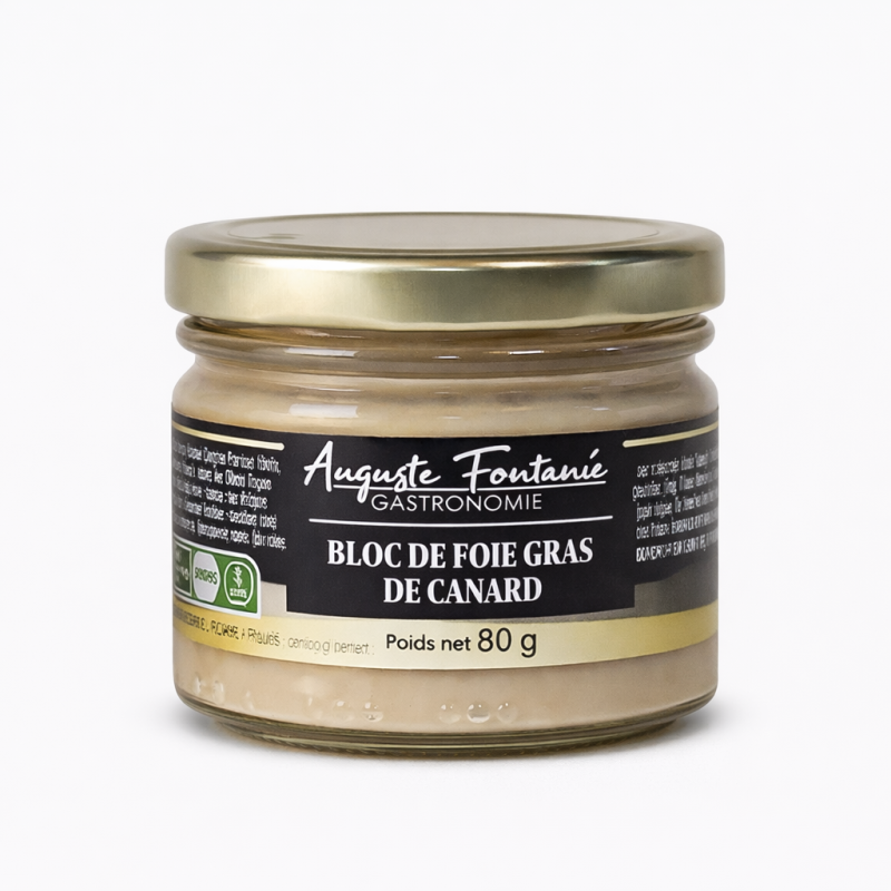 Bloc de Foie Gras de Canard 80g