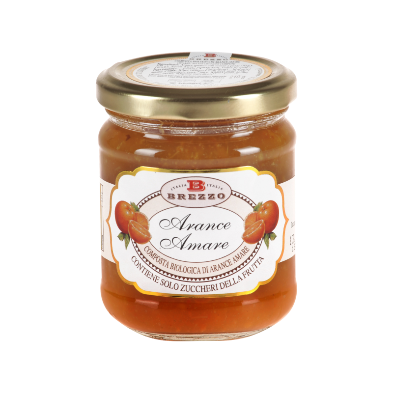 Ekologiczna konfitura z gorzkich pomarańczy 210 g