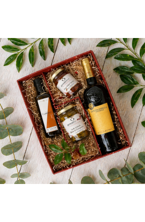 Mediterranean-inspired gift box