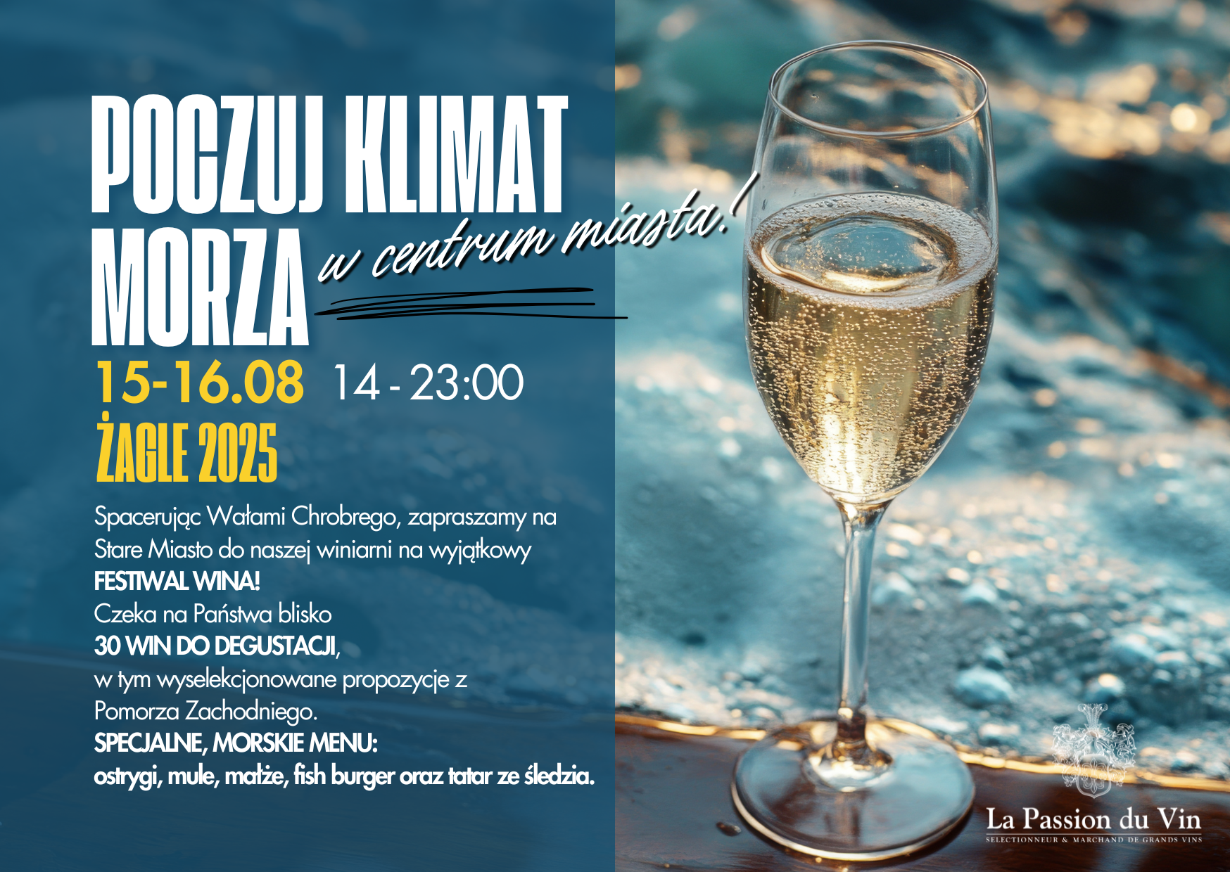 Specjalne menu Sierpień